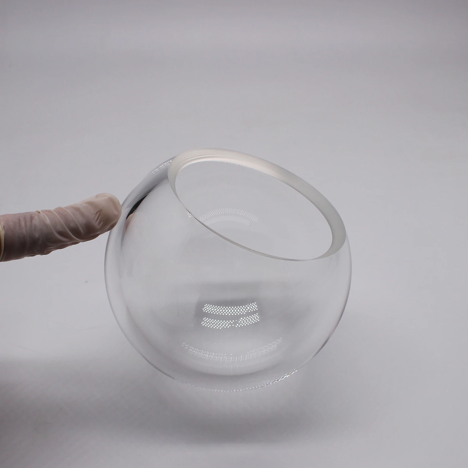 K9 Glass Optical Hyper Hemispherical Dome Lens OEM for Underwater Photography with Anti-Reflective Coating