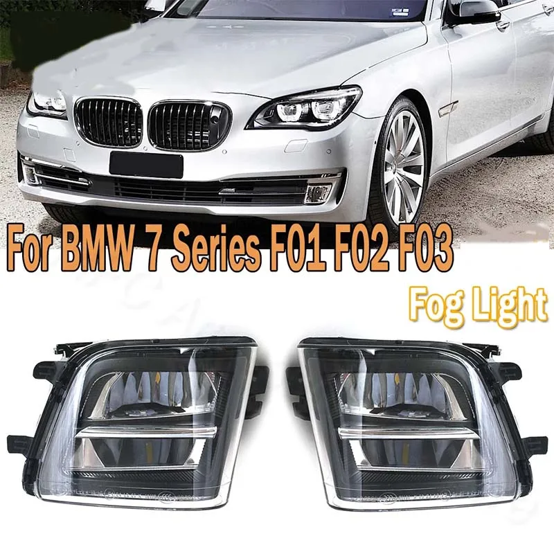 

LED Fog Lamp Front Bumper Light Turn Signal light for BMW 7 Series F01 F02 F03 730i 740i 750i 760i 2013 2014 2015