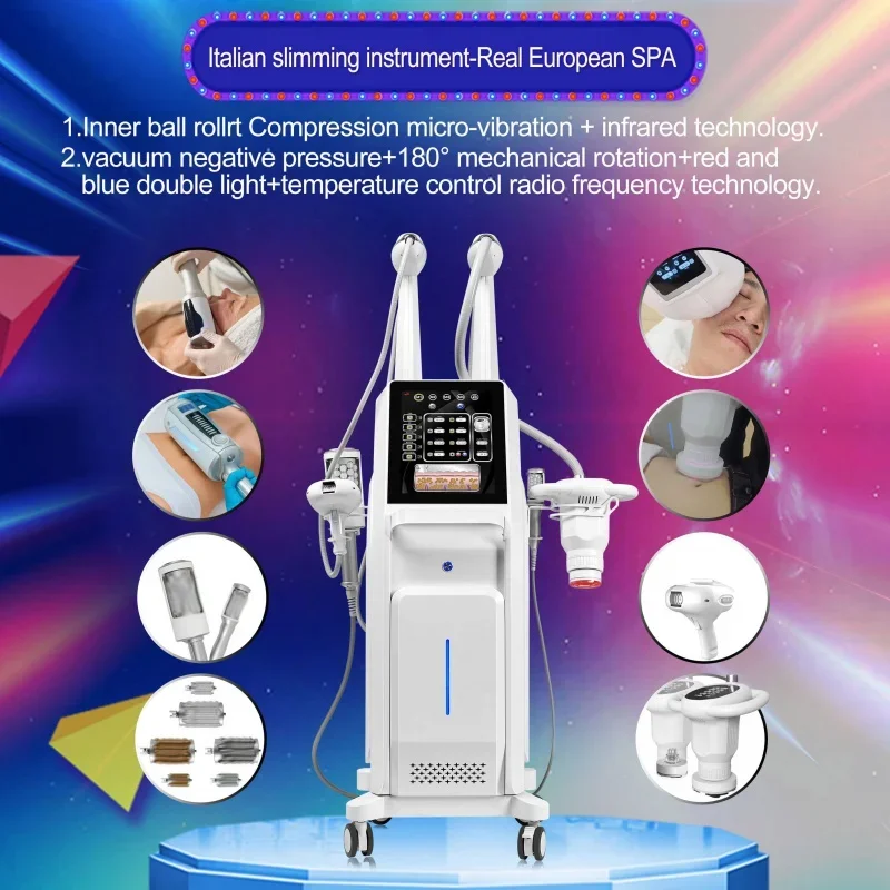 Newest 4 in 1 Vertical Facial Skin Lift Body-contouring 360 Inner Ball Roller Machine Rotation Body Shape Machine