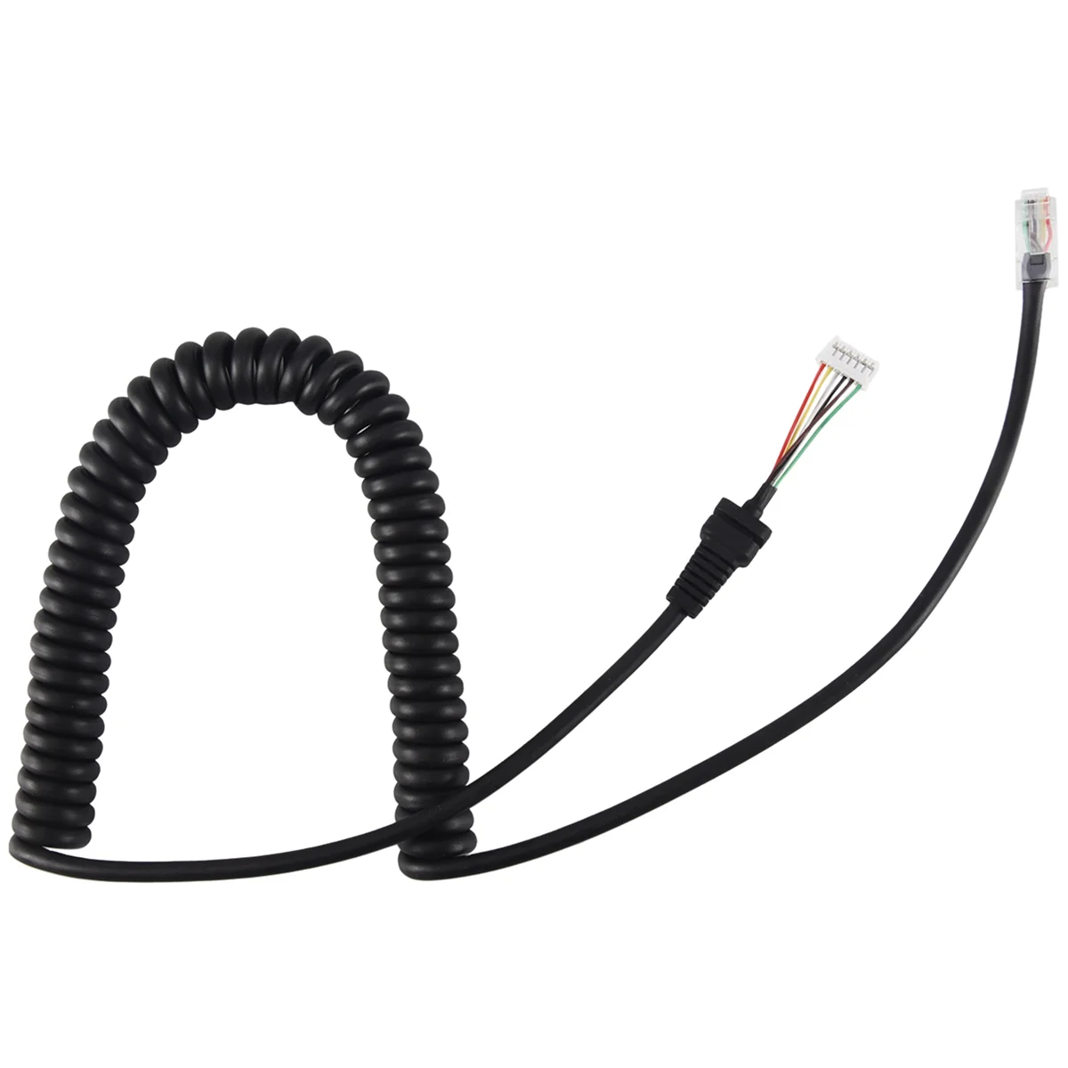 Cable de micrófono para altavoz de mano de coche, accesorio para YAESU, MH-48, MH-48A6J, FT-8800R, FT-8900R, FT-1807, FT-7900R, FT-1900