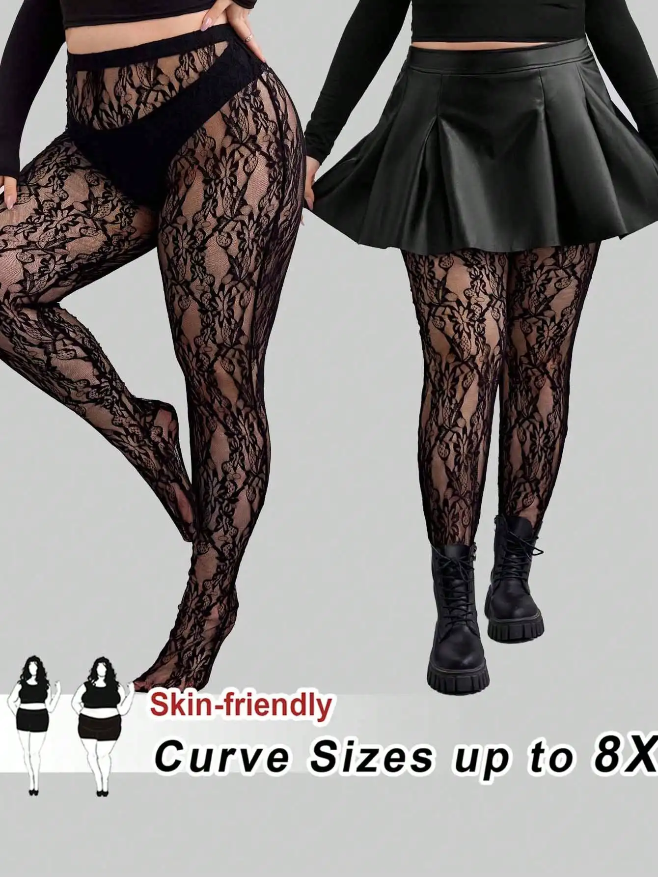 

Игибы больших размеров/одежда для учебы/одежда для школьной одежды «Снова в школу», сексуальные эластичные прозрачные кружевные колготки, леггинсы,