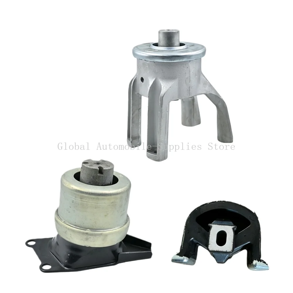 3X Engine Motor Mount 7H0199849AT 7H0199848D 7H0199256H for VW CALIFORNIA MULTIVAN TRANSPORTER T5 T6 Engine Support Mounting