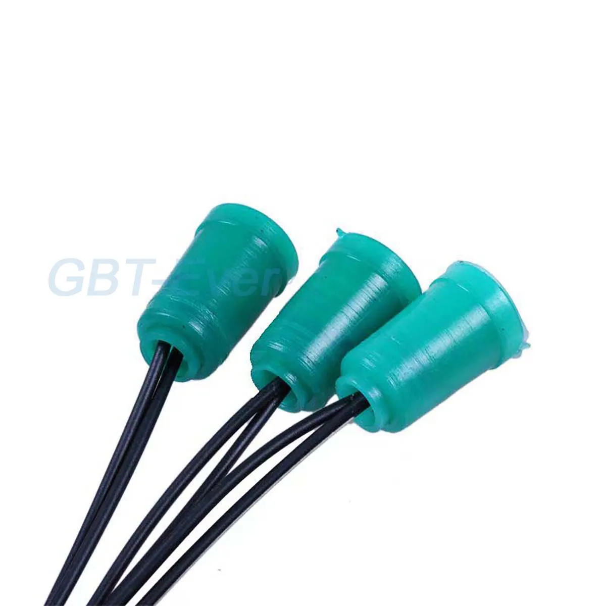 2Pcs Lamp Socket Holder Diameter 13mm Lamp Base Socket Small Electric Bead Base with Cable Wire Length 100mm