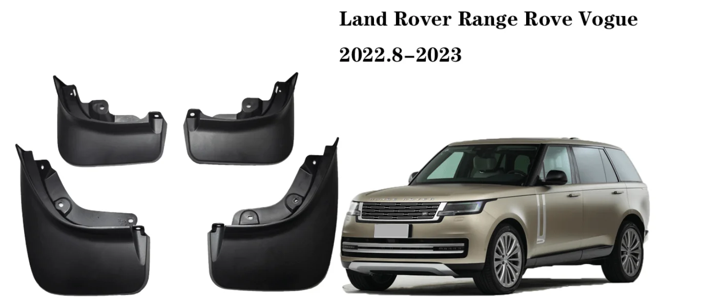 Mudguards for Land Rover Range Rover Vogue 2022 2023 Mudflap Fender Accessories Auto Splash Guards Mud Flap Parts replacement