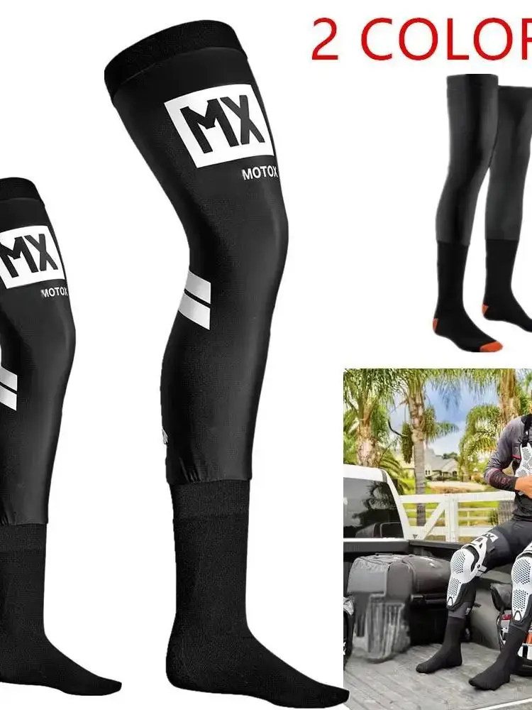 AliExpress Thor 24 FH Socks Motorcycle Compression Knee Brace Enduro Sock Top Motocross Socks MTB ATV MX Knee Protection Sport Moto Sock