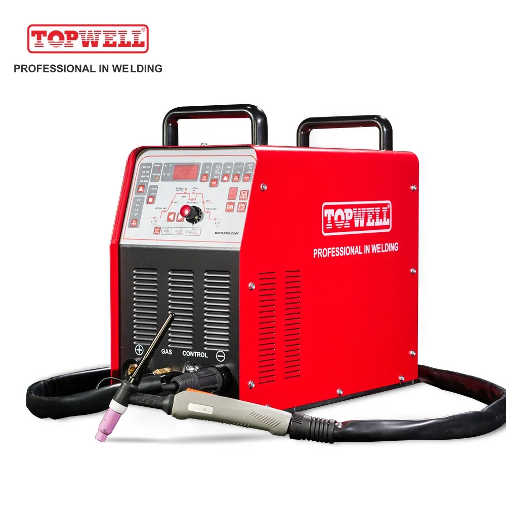 Portable MIX Tig Arc Welder 250 Amp argon welding machine MasterTig 250AC