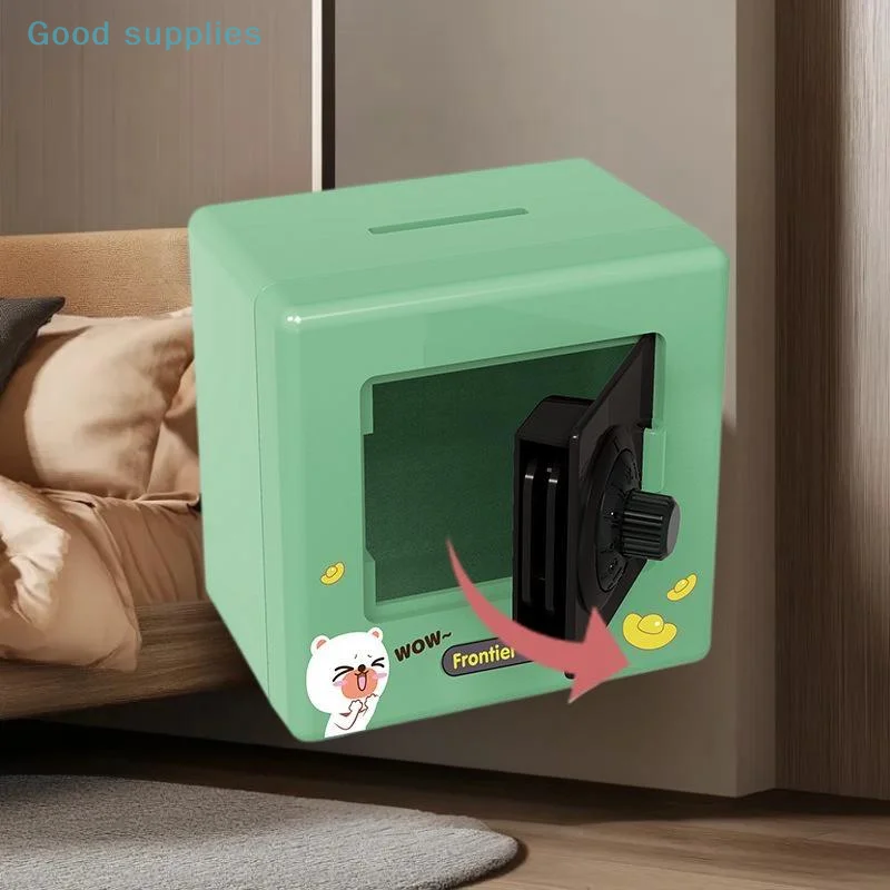 Mini coffre-fort ATM, tirelire créative, mot de passe, pièces de monnaie numériques, dépôt d'argent, sécurité pour enfants, coffre-fort, meilleur cadeau du nouvel an