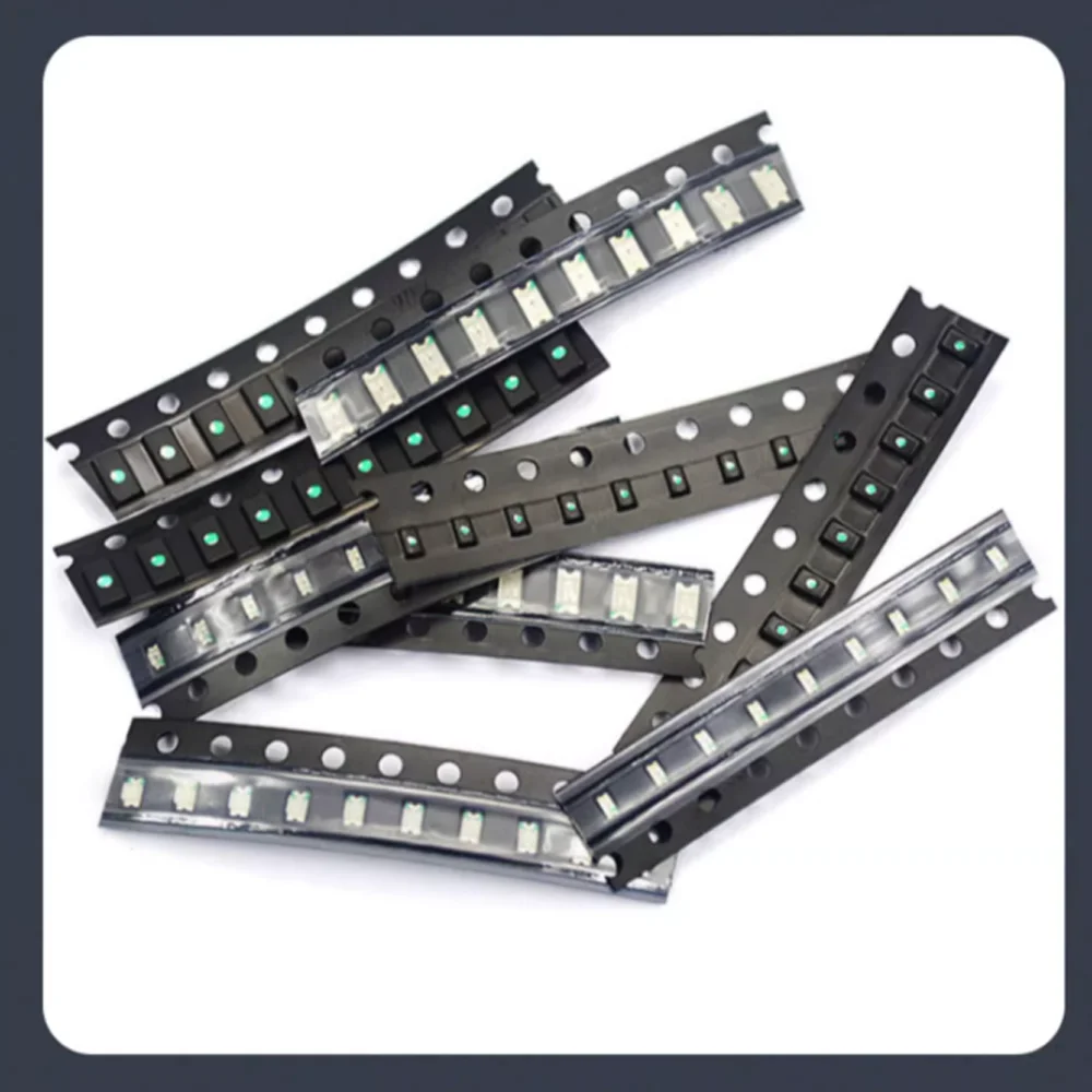 

100pcs 0402 0603 0805 1206 1210 5730 smd led Red Yellow Green White Blue light emitting diode Clear LED Light Diode Set