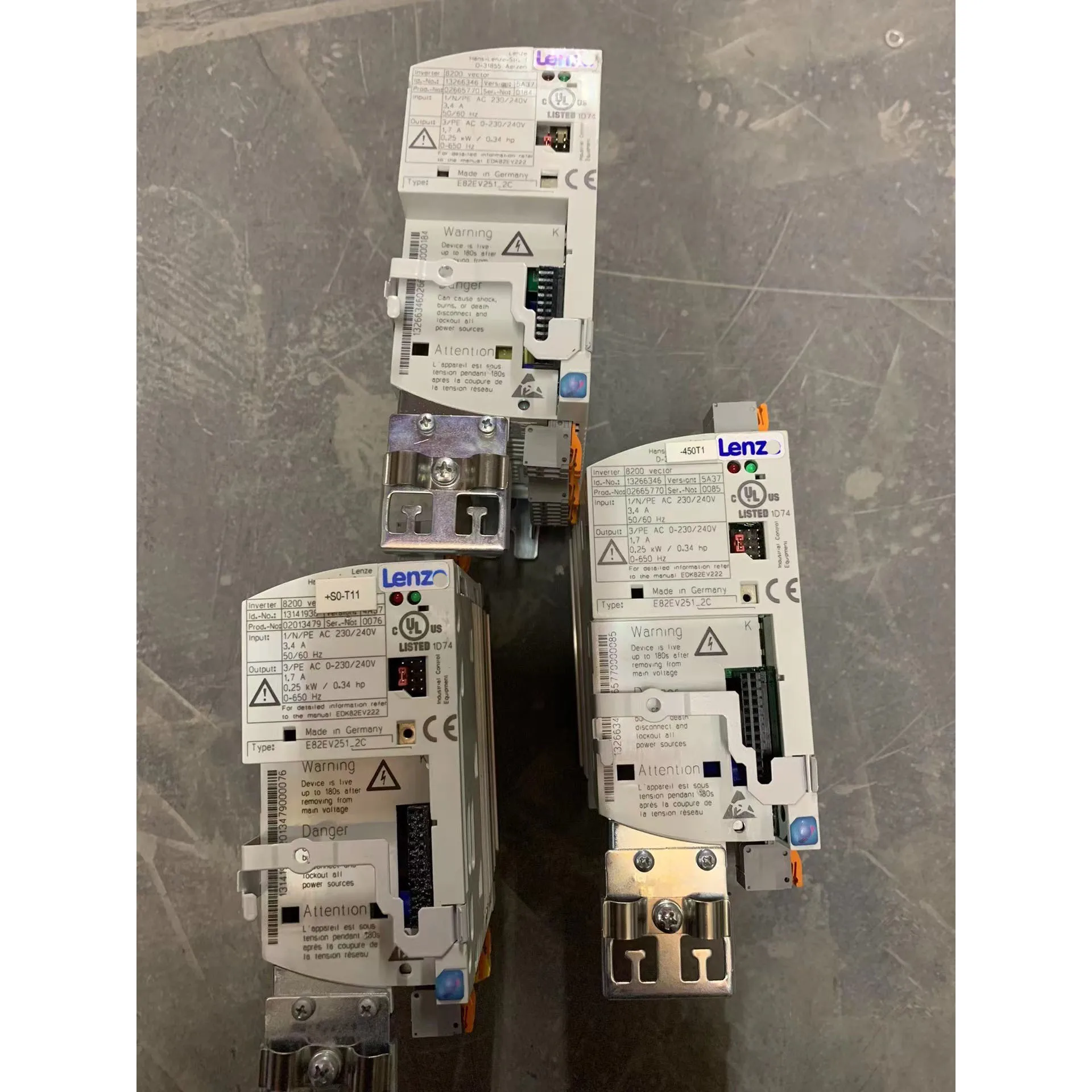 E82EV251-2C 8200 Vector Inverter Drive for Lenze