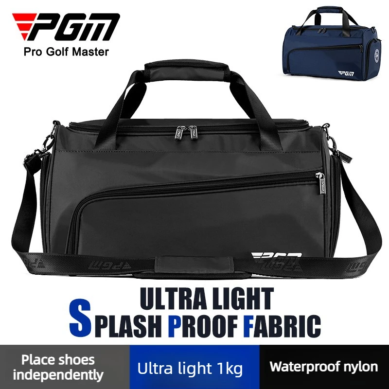 PGM Large Capacity Golf Travel Bag Waterproof Lightweight Hand Carry Separate Shoe Compartment Men Women Sportswear YWB048