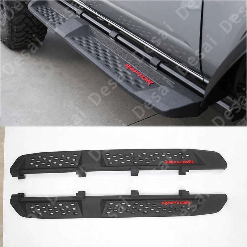 New Arrival High-Quality Steel Raptor Style Side Step Running Board with Rock Slider For Ford Bronco 2021 2022 2023