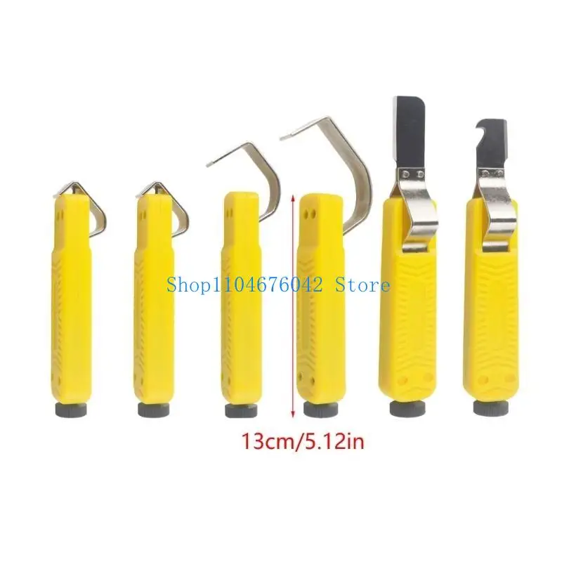5ASD PVC Cord Stripper مع عدم وجود قبضة قابلة للانزلاق آمن متجرد الكابل