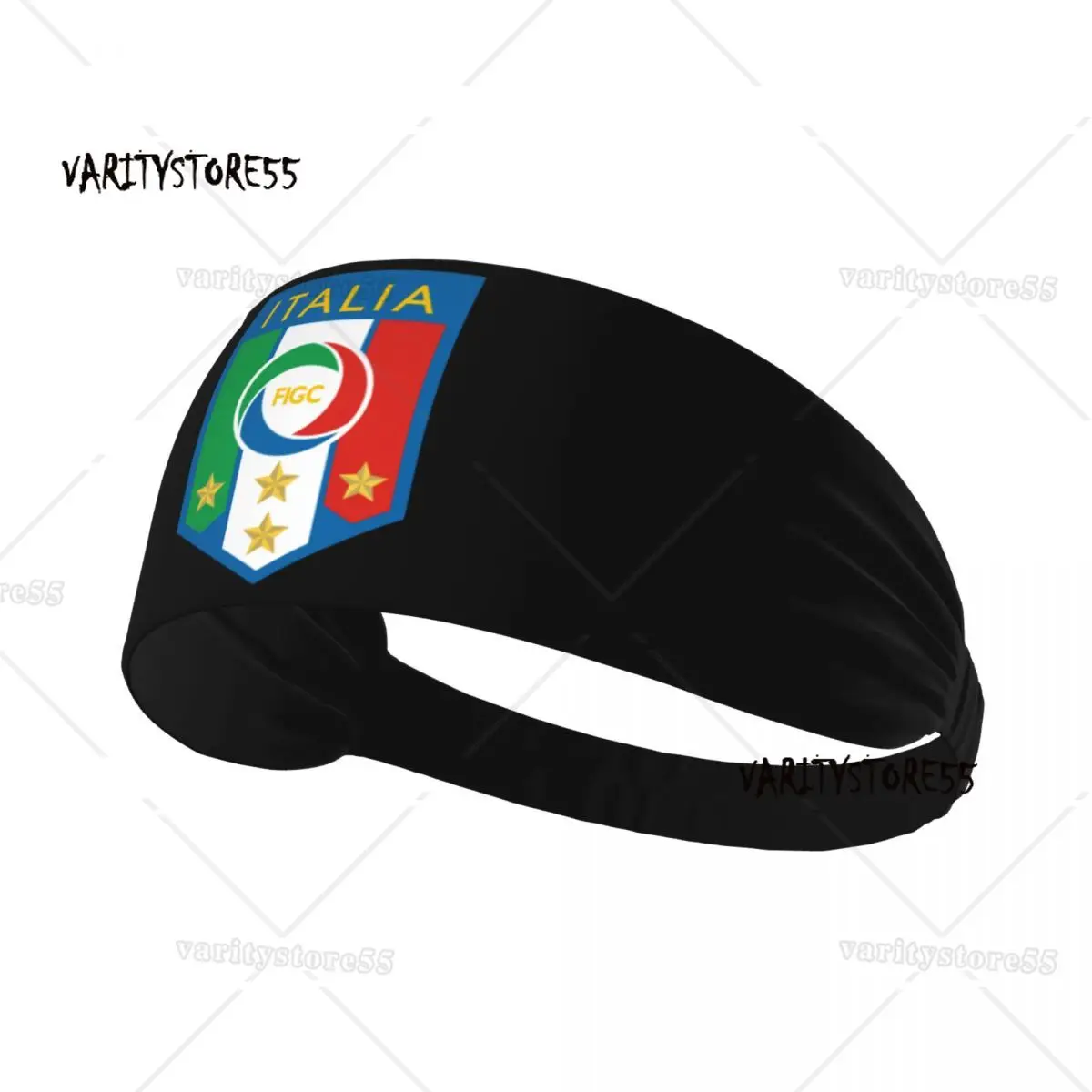 

Custom Italian Women Men Moisture Wicking Italia Gift Athletic Headband for Yoga