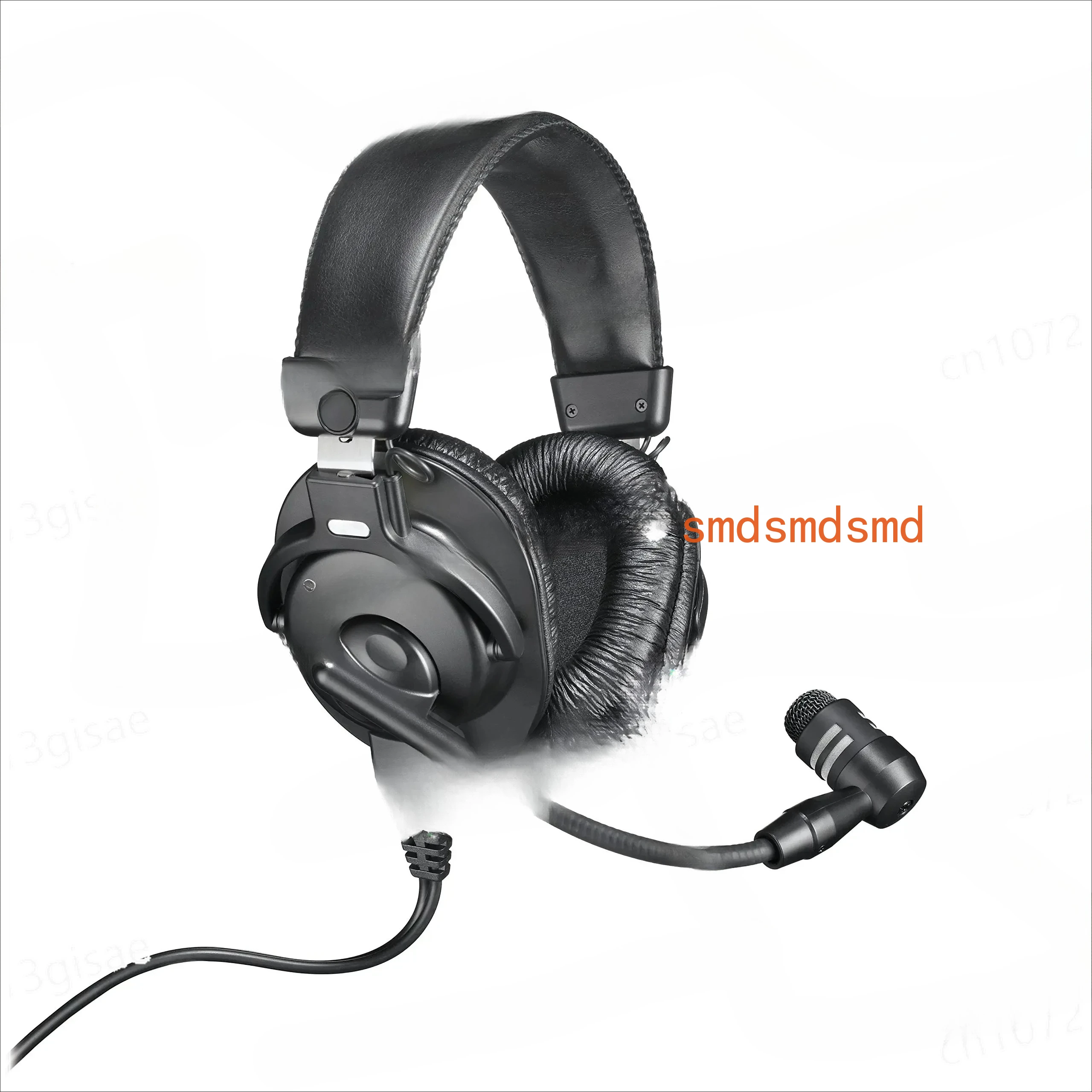 Auriculares estéreo de transmisión BPHS1 con micrófono de pluma dinámico ajustable en forma de corazón