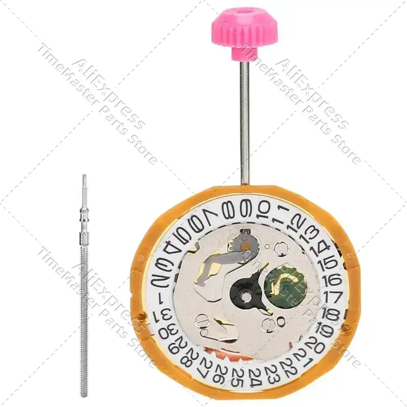Movimiento electrónico de cuarzo MIYOTA 9T15, calendario único, 3/6 manos a fecha de 3, movimiento de reloj, nuevo, Japón