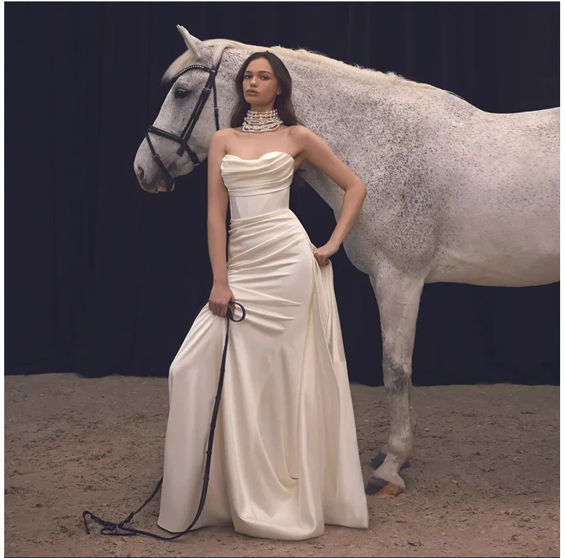 Sexy Simple Satin M… - image