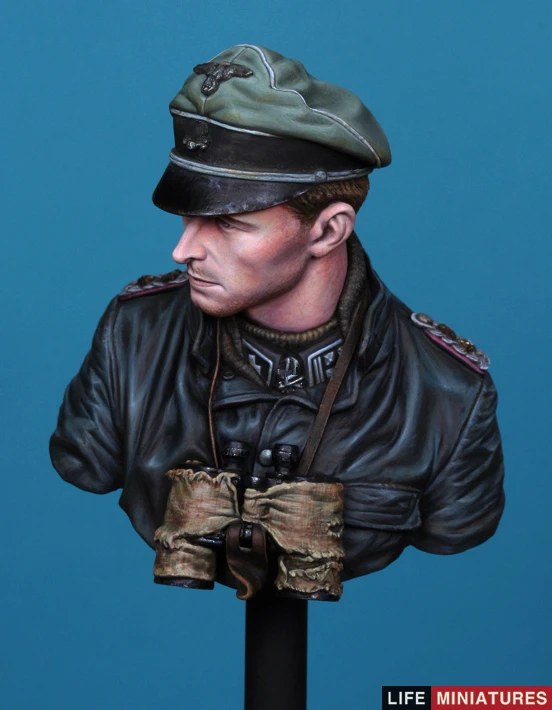 1:10 resin kit Joachim Peiper Unassembled Sculpture for Hobbyists