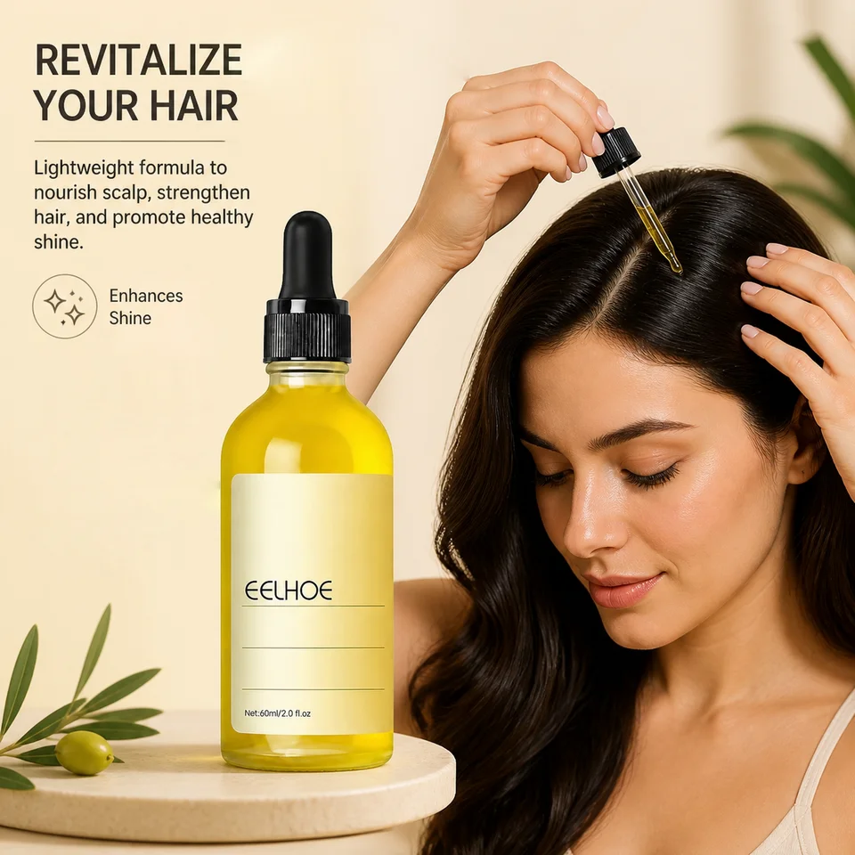 Lightweight Nourishing Hair Oil Serum for Frizzy Hair