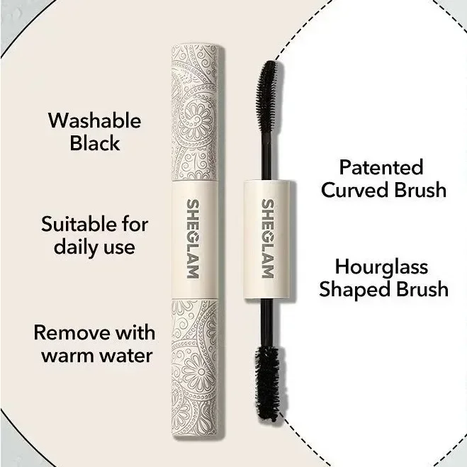 Sheglam make up Mascara Extension ciglia Eye Lashes Brush Long-wear Waterproof Sweat-proof eye Mascara makeup spedizione gratuita