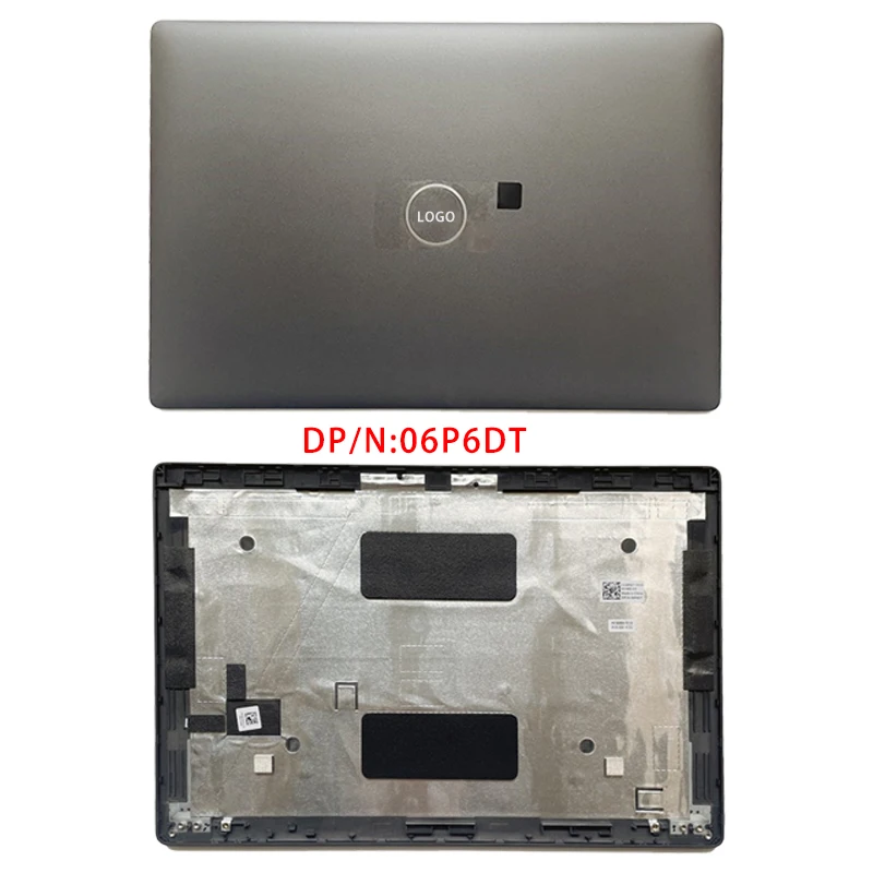 Baru untuk Dell Latidude E5400 E5401 E5402; Aksesori Laptop pengganti penutup belakang Lcd/Bezel depan/Palmrest dengan LOGO 06P6DT