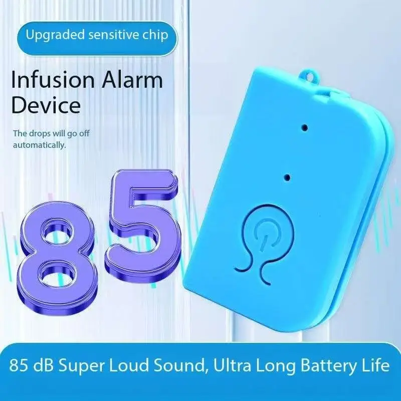 

5pcs Home Care Infusion Drip Alarm USB Rechargeable Automatic Reminder Monitor