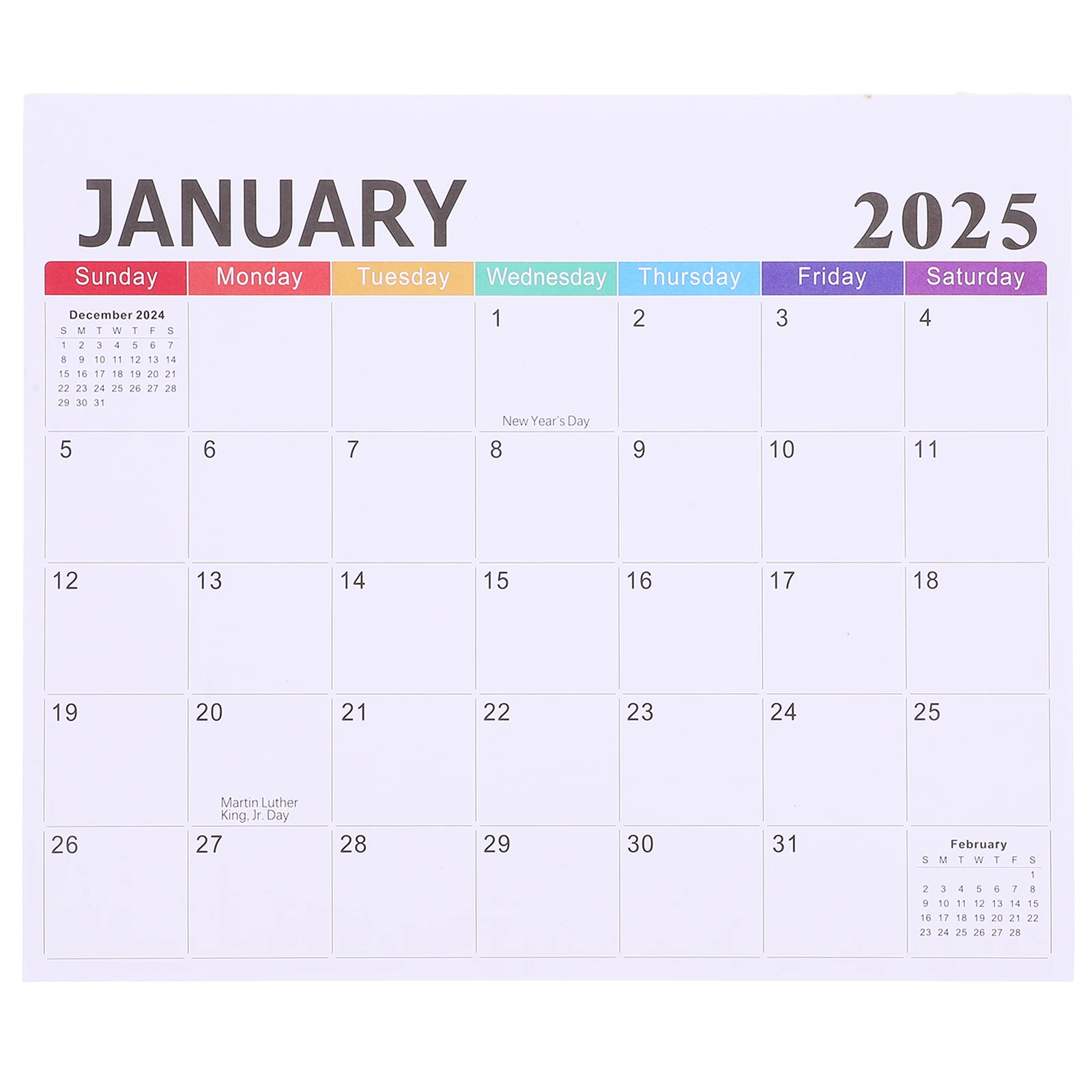 

Magnetic Fridge Calendar Monthly Planner 2025 18 Months Refrigerator Whiteboard Memo Sections EasytoRead Layout NonFading Paper