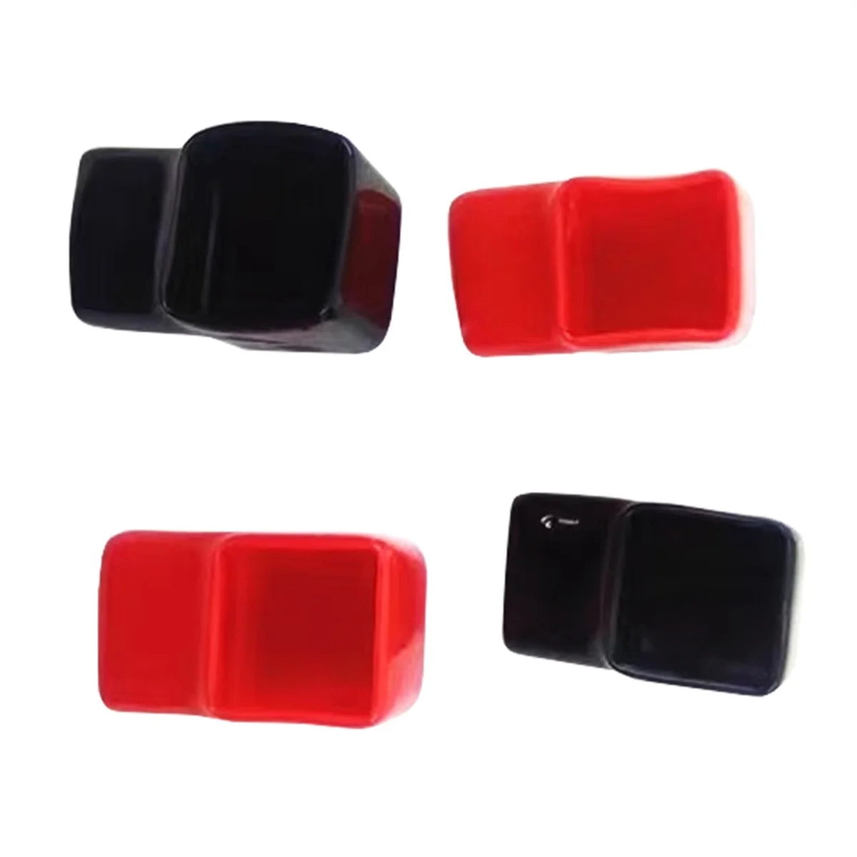 16 Pcs Loose Protector Battery Terminal Cover Battery Flexible Busbar Isolation Cover Terminal 280Ah Cells Insulation