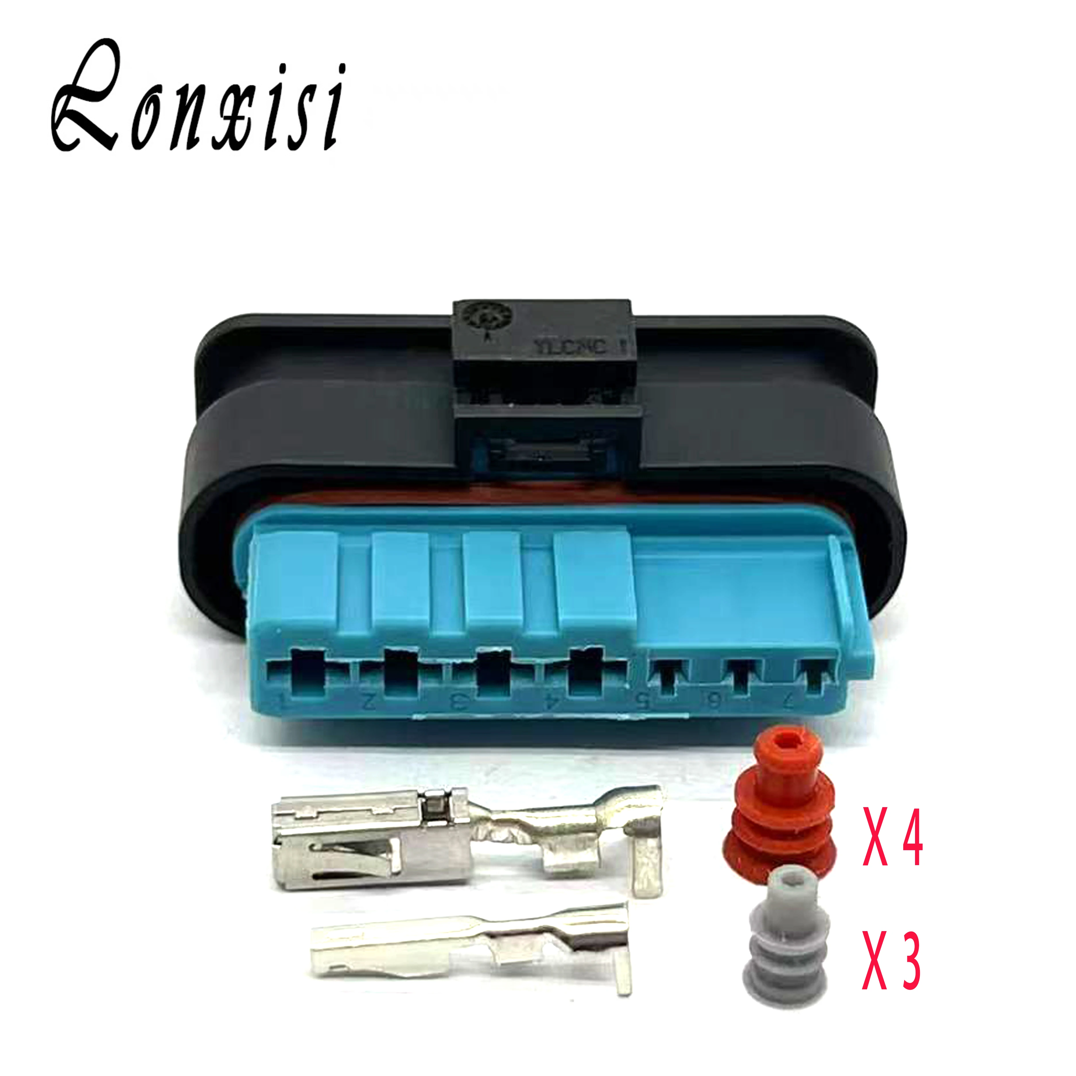 

1/5/10/20/50 Sets 7 Pin 872-689-505 Car Filter Connector Automotive Oil Pump Plug A1715450128 For Mercedes Benz 221 S300