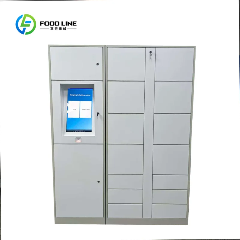 Customized Apartment Campus Smart Electronic Lock Outdoor Self-Delivery Storage Locker Smart Food Parcel Delivery Locker