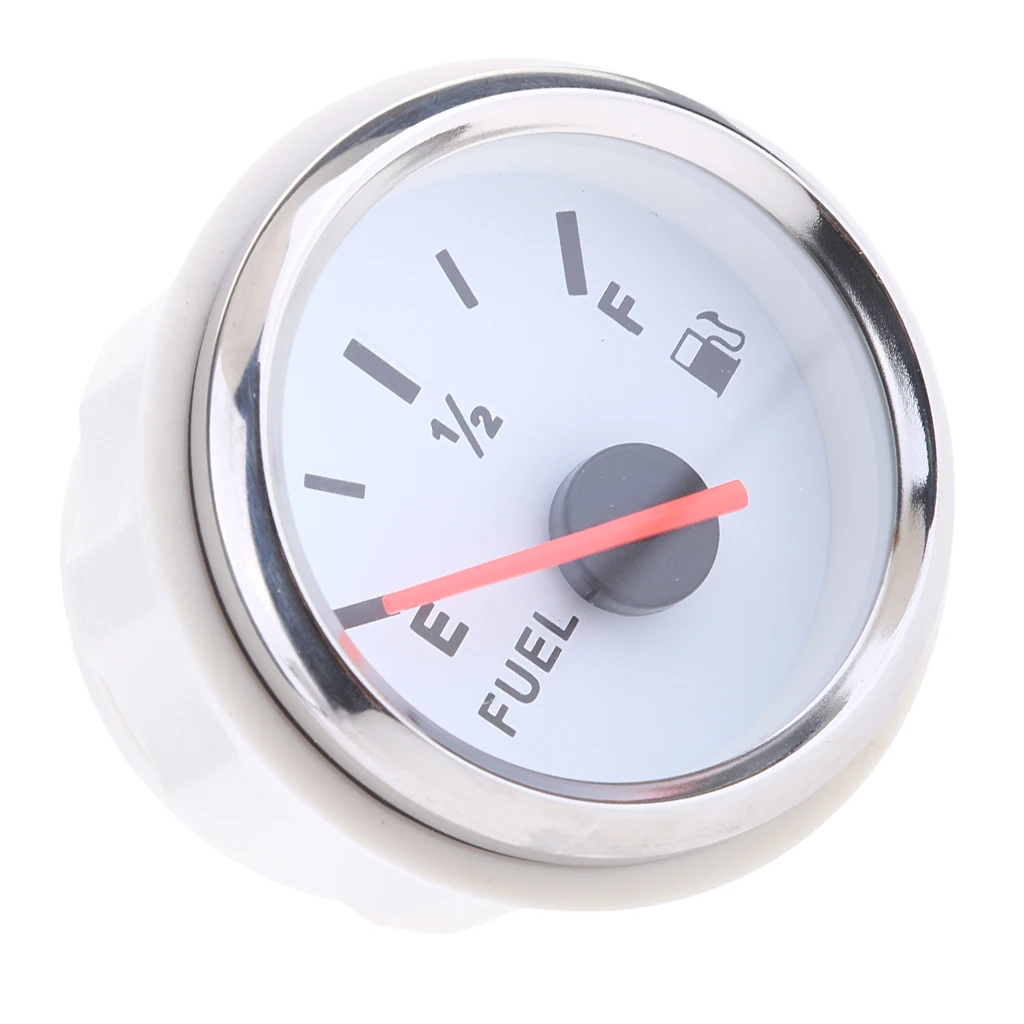 

2" 52mm Car Fuel Level Gauge LED Gasoline Level Oil Gauge 9-32V for Auto Camper Boat Truck RV IP67 Universal