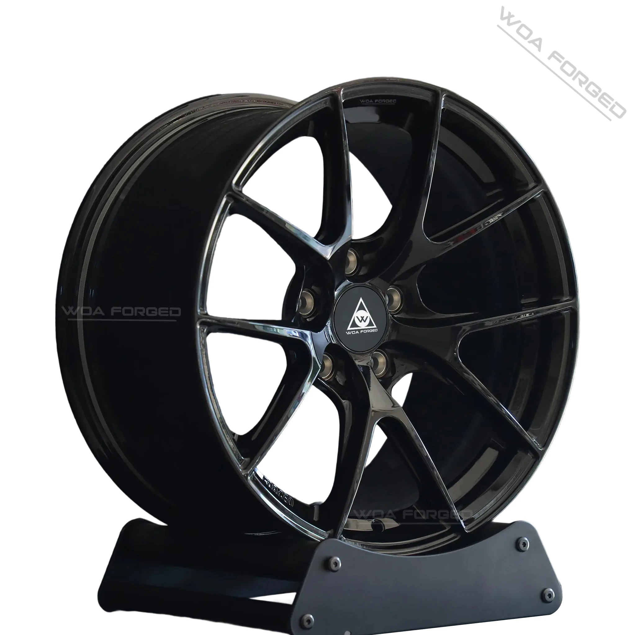 

Luxury Custom 5x114.3 Deep Concave Forged Alloy Wheel VS-5RS bright Black Rim 5x120 5x130 18 19 20 21 22 Inch Wheel Rim