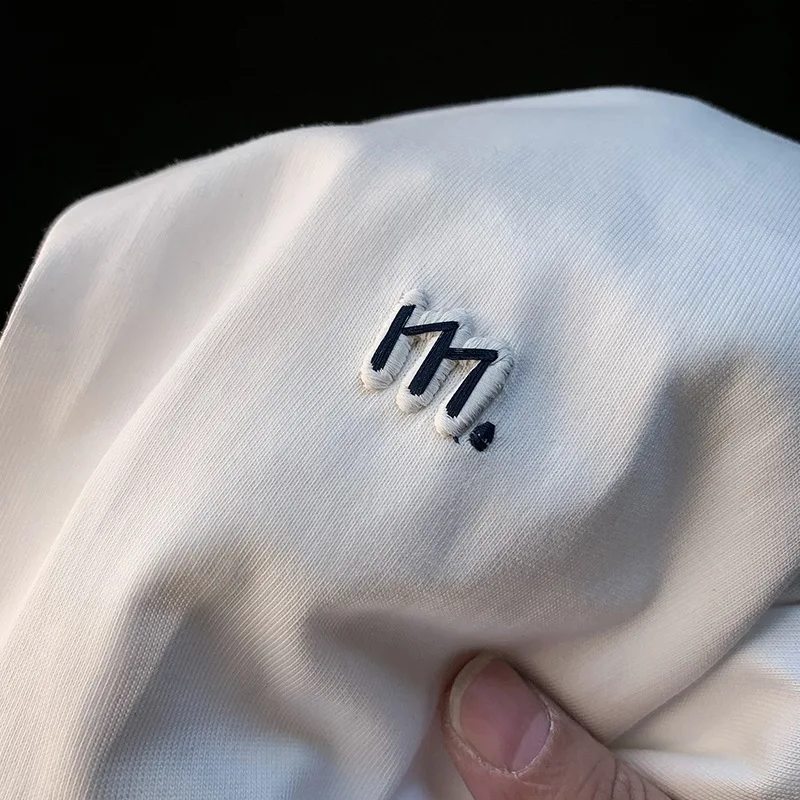 เสื้อยืดแขนสั้นสําหรับผู้ชาย สไตล์พื้นฐาน เรียบง่าย อเนกประสงค์ เป็นมิตรกับผิว เสื้อสเวตเตอร์ใส่สบาย เสื้อบางฤดูร้อน