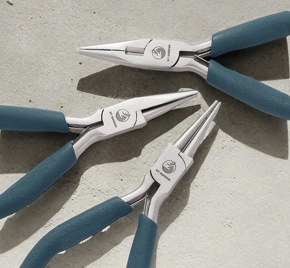 St.kunkka Customized High Quality Jewelry Making Pilers Needle Round Nose Cutting Wire Pliers for Jewelry Repair Tools