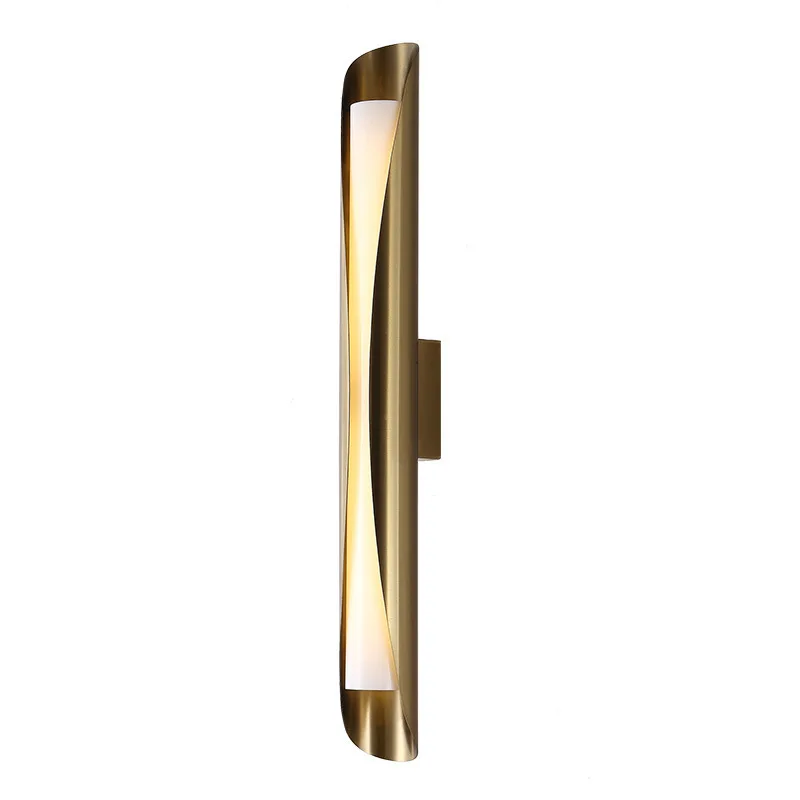 

Light luxury creative background wall bedroom bedside wall lamp