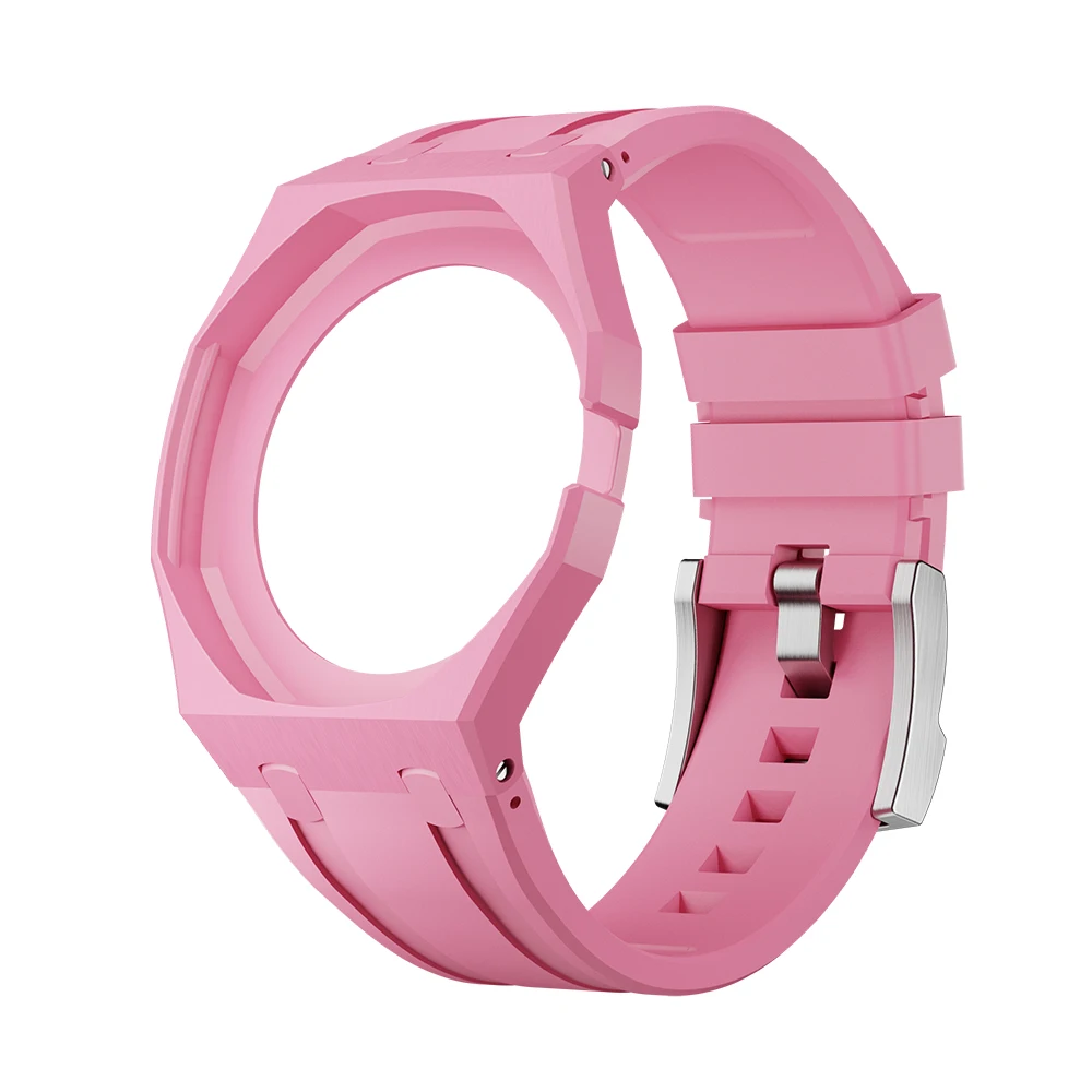 Luxury Modification Kit For Swatch x AP Royal POP Ceramic+Silicone Watch Case Strap Pocket Changer To Wristwatch***