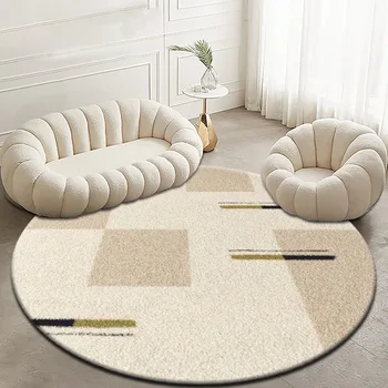 L0200-ห้องนั่งเล่นสีทึบ ห้องนอน โซฟาข้างเตียง เบาะนุ่ม กันลื่น ทนสิ่งสกปรก พรมซักได้