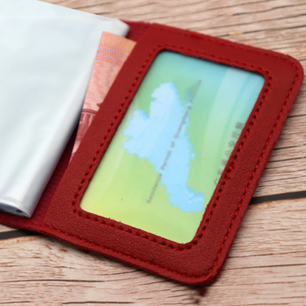 Small Transparent Card Holder Large Capacity Simple Card Holder For Bag Shoulder Bag