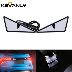 1Set Universele Motorfiets LED Devil'Eyes Lights Demon Eyes Koplamp Motorfiets Mini Projector Lens Lamp Auto Decoratie Verlichting