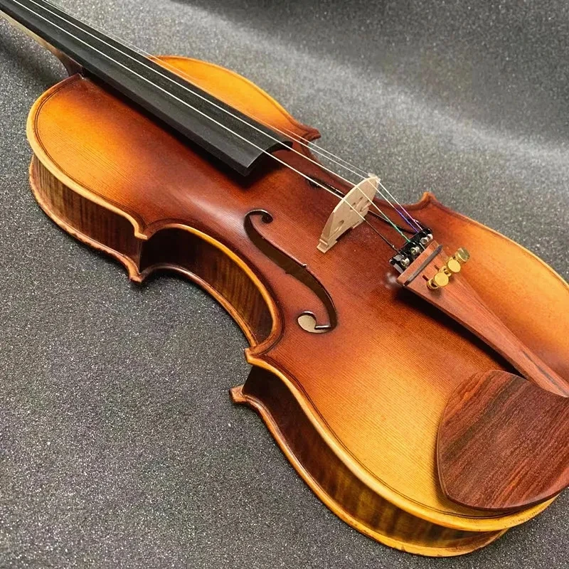 Strad style SONG Maestro handcrafted 4/4 violin,a penetrating sound,good material and process#15049