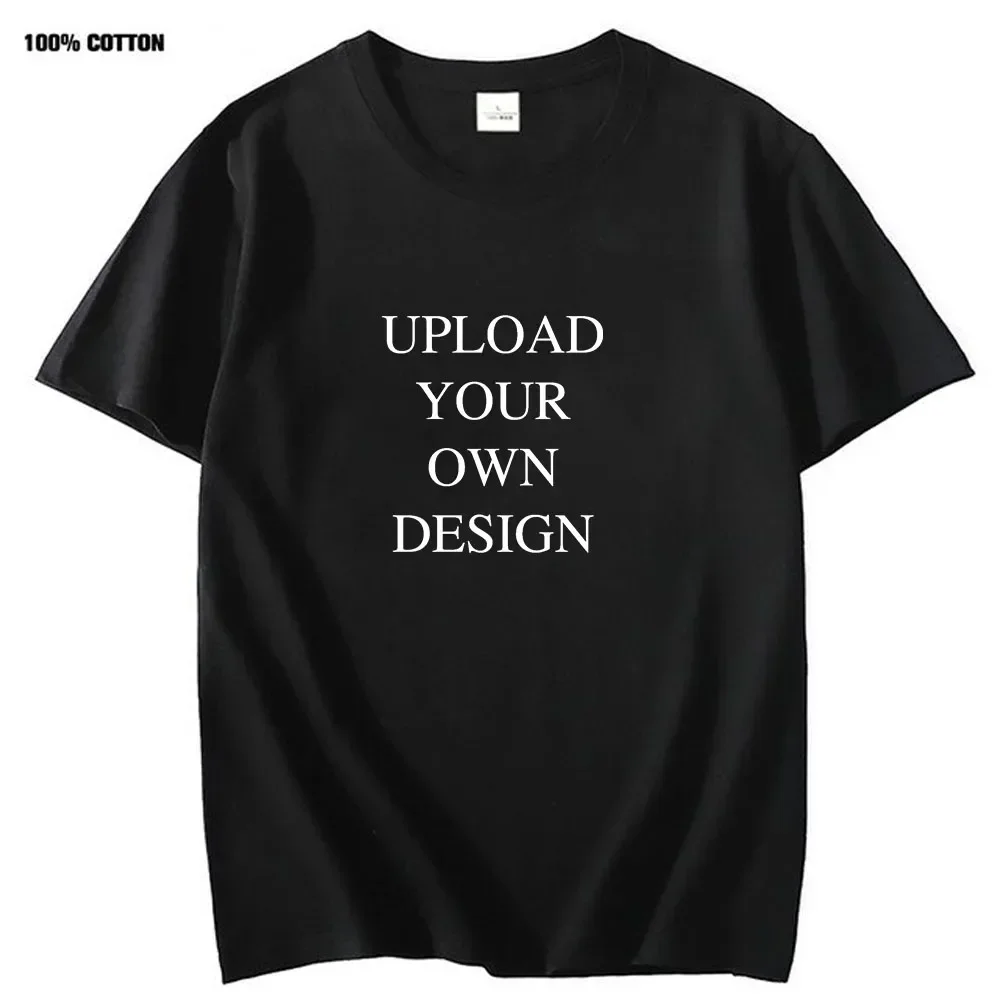 

Модные футболки Your OWN Design Logo/Picture Custom Мужчины Женщины DIY Футболка Повседневная мужская одежда 7-цветные свободные топы Мужская футболка