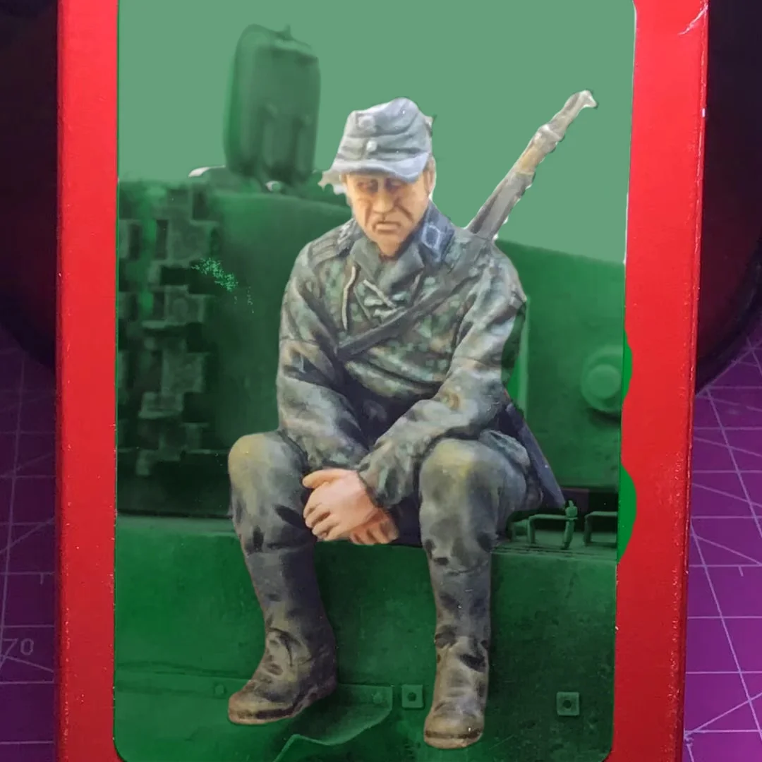 

1/35 Resin Model Figure GK，Unassembled and unpainted kit