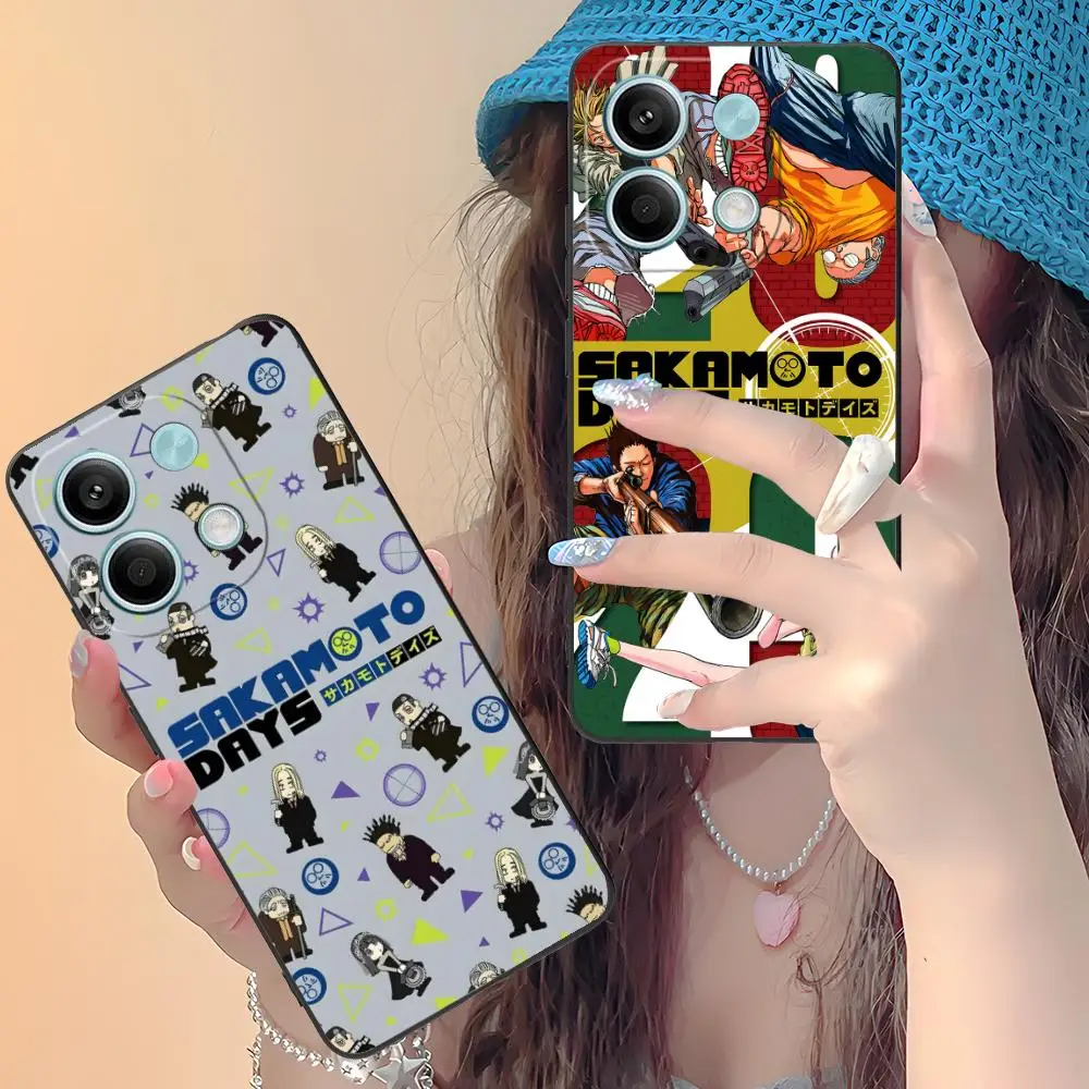 حافظة لهاتف شاومي ريدمي نوت 14 13 12 11 S Pro Plus 4G 5G غطاء طباعة ملون للهواتف الذكية #3