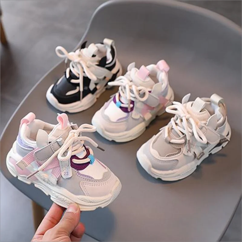 

Kids Shoes Children Girls Sneakers Shoes for Baby Toddler Sneakers Casual Shoes Fashion Breathable Boys Sports Shoes Size 21-30