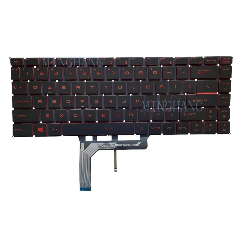 M   New Keyboard for MSI MS-16R5 MS-16R6 MS-16R8 Laptop US English Backlit