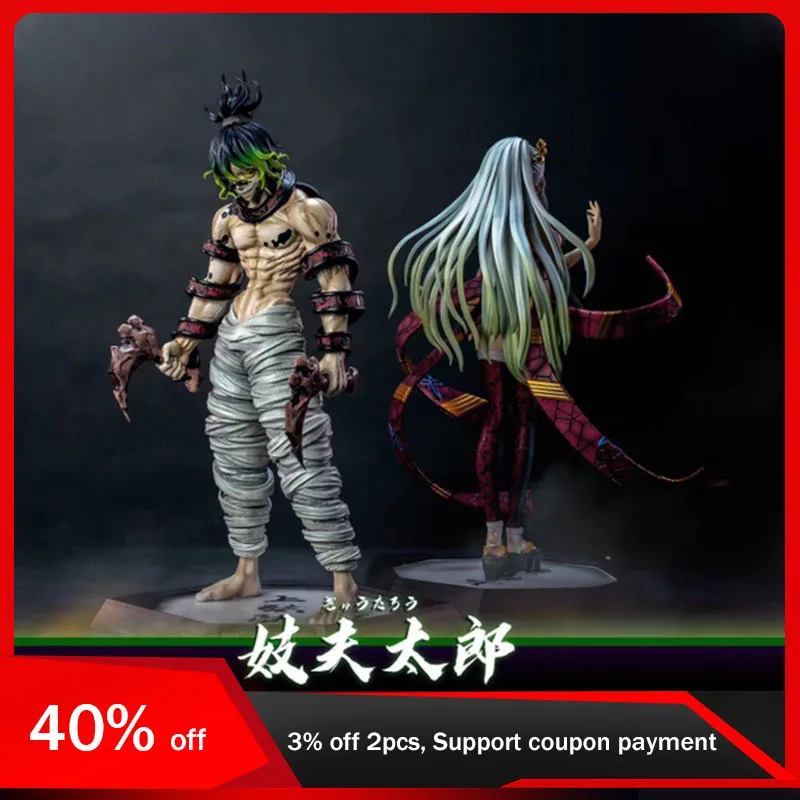 

31cm Demom Slayer Figure Twelve Kizuki GK Giyuutarou Daki Akaza Kokushibo Anime Action Figure PVC Model Kids Toy Gifts for Boys