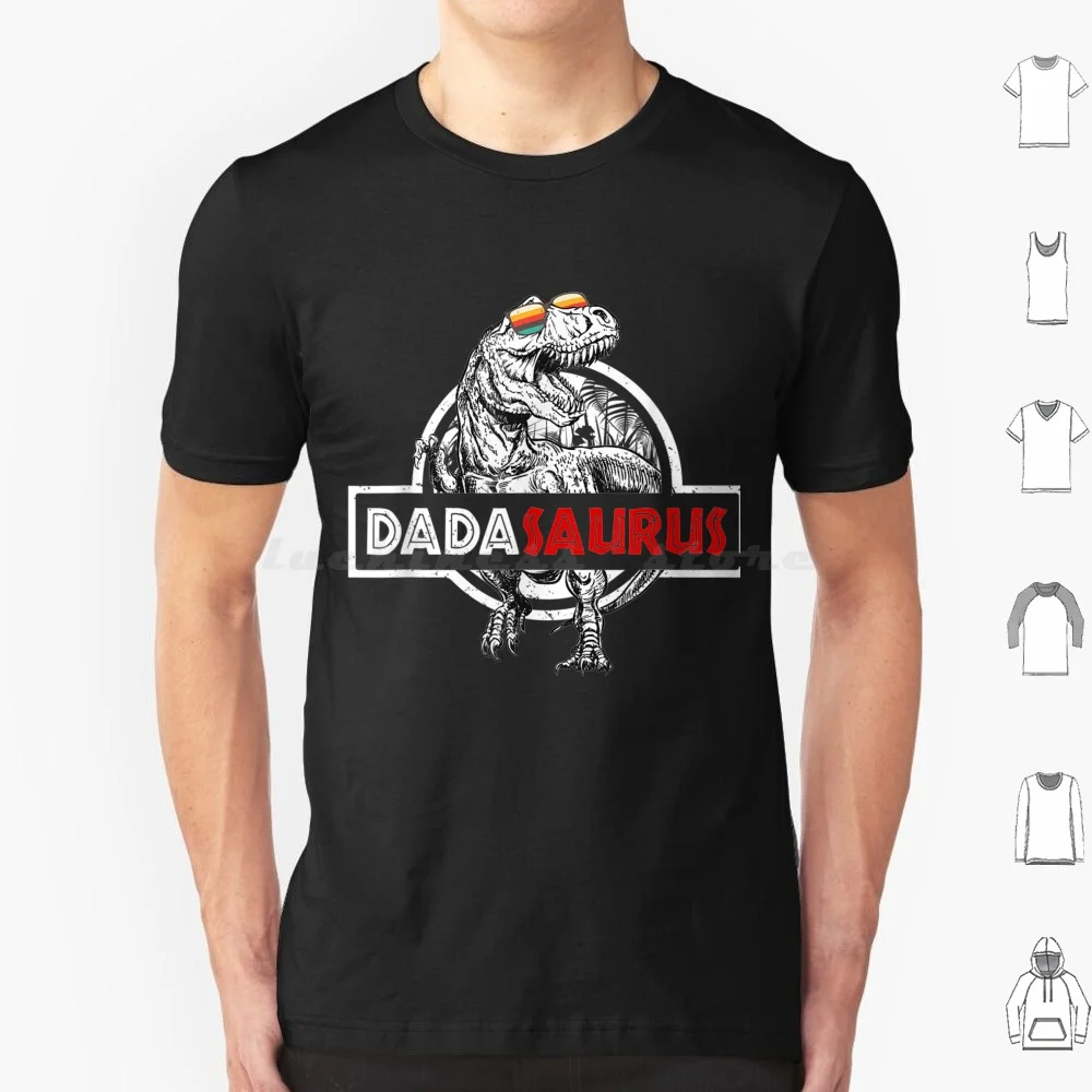 Dadasaurus Fathers Day Gifts T Rex Daddy Saurus T Shirt 6xl Cotton Cool Tee Daddysaurus Rex Funny Funny Fathers Day For Dad