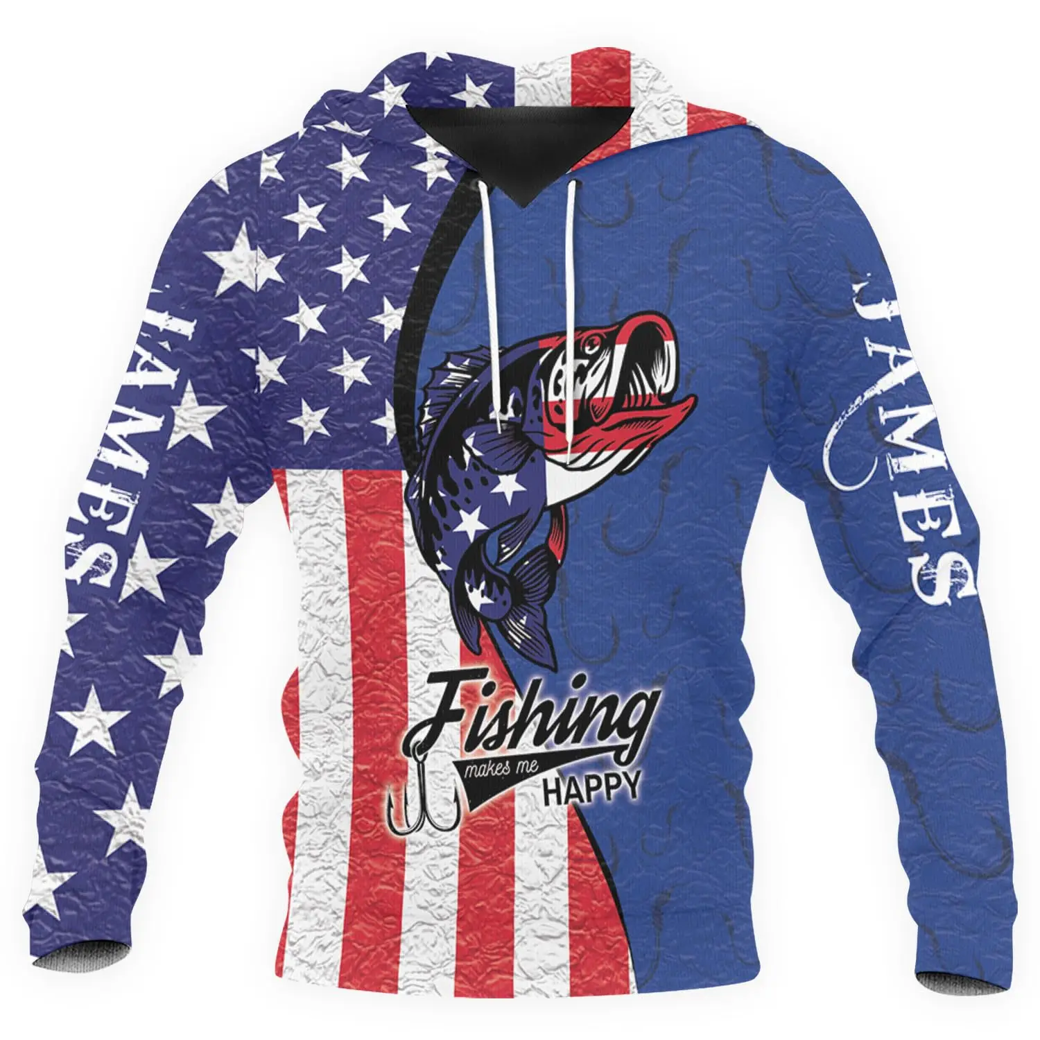 2025 أحدث الحب سمك السلمون المرقط الصيد ثلاثية الأبعاد طباعة موضة هوديي الرجال النساء Harajuku البلوز البلوز سترة غير رسمية قطرة الشحن القمم