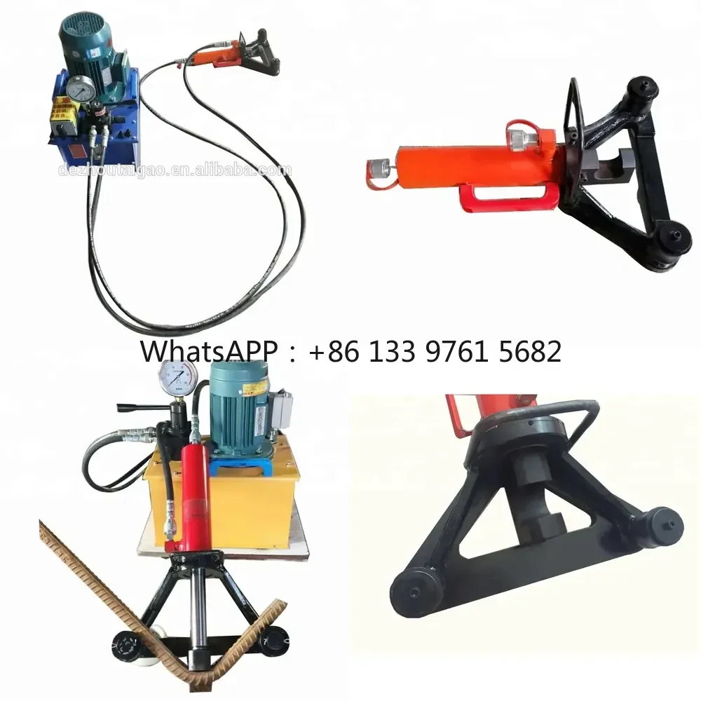 WSQ Portable Hydraulic Steel Bar Bending Machine for Construction Engineering