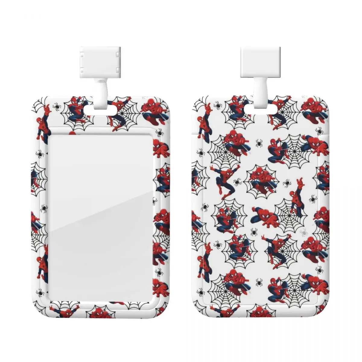 

Custom Spider Man Wallpaper Lanyard ID Protector Badge Card Unisex Student Campus Lanyard Cards Holder Credentials Accessories