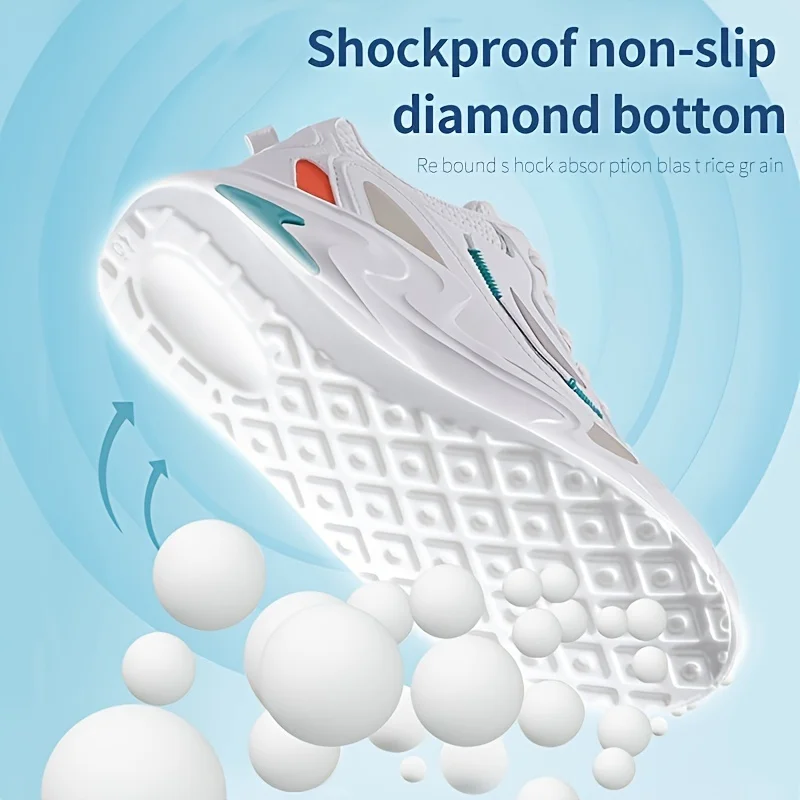 1 Paar 4D Sport-Einlegesohlen TPU Latex Memory Foam Einlagen für Herren Weiche Fußunterstützung Schuhpolster Atmungsaktive Sport-Einlegesohlen Fußpflege – Detail 4
